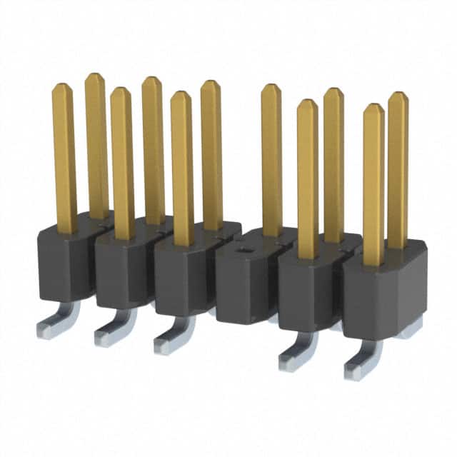 TSM-106-01-L-DV-005 CONN HEADER SMD 12POS 2.54MM
