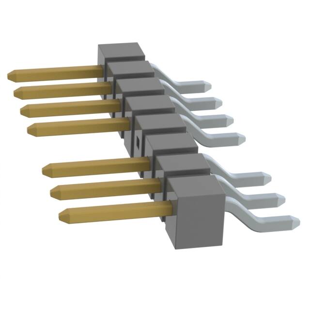 TSM-108-01-L-SH-004 CONN HEADER SMD R/A 8POS 2.54MM