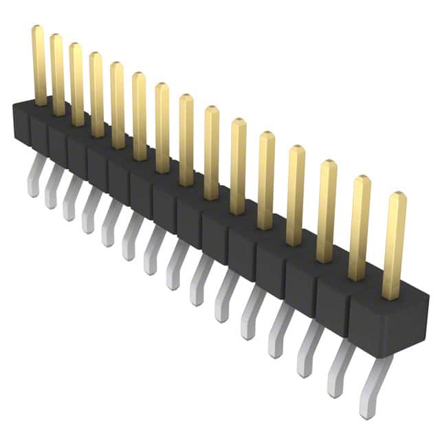GBC15SBSN-M89 CONN HEADER SMD R/A 15POS 2.54MM