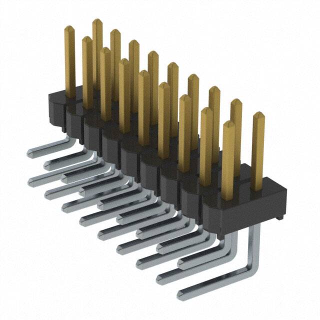 HTSW-109-08-F-D-RA CONN HEADER R/A 18POS 2.54MM