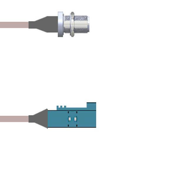Q-1U05E0005084i CBL ASSY N-FAKRA JACK RG316 7'