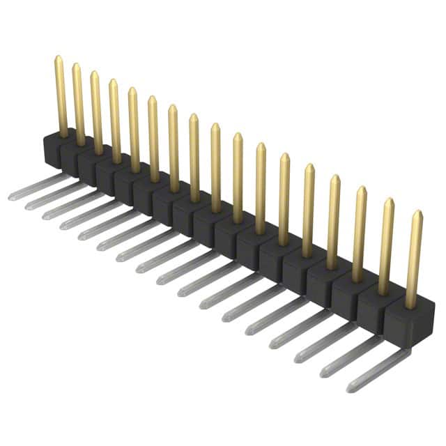 PBC17SGBN CONN HEADER R/A 17POS 2.54MM