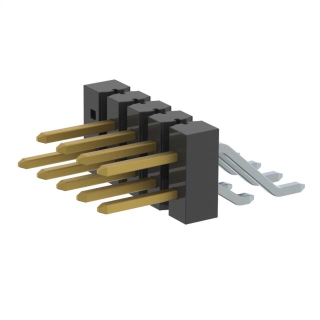 TSM-105-01-L-DH-010 CONN HEADER SMD R/A 10POS 2.54MM