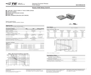 V23057-A0002-A101 The Siemens V23057-A0002-A101 is a PCB mount relay with a 1 Form C contact arrangement. It offers a rated voltage of 250VAC and a coil voltage range of 6 to 110VDC.