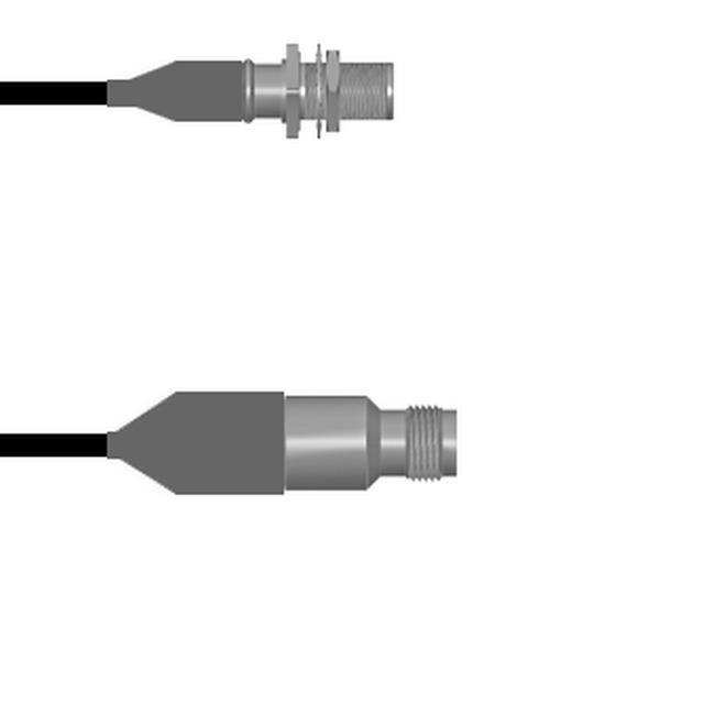 Q-1Y07500131.5M CBL ASSY RP-TNC TO N-TYP JK 1.5M