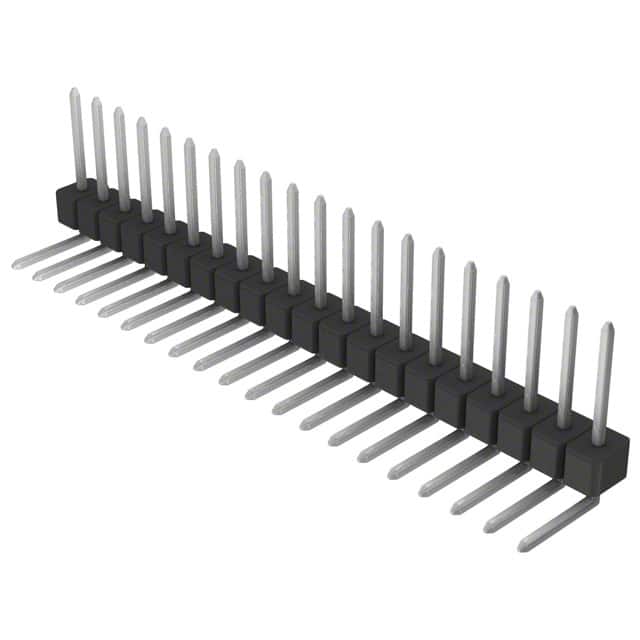 PEC20SGBN CONN HEADER R/A 20POS 2.54MM