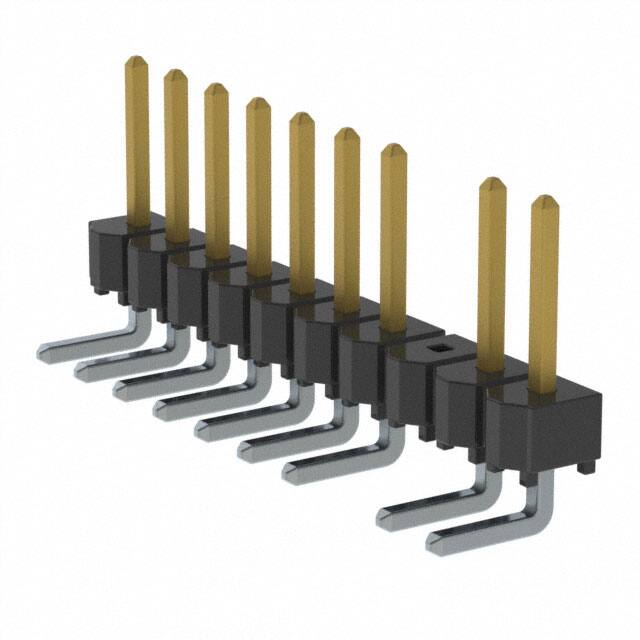 HTSW-110-08-S-S-RA-003 CONN HEADER R/A 10POS 2.54MM