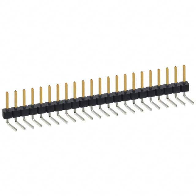 PBC22SBCN CONN HEADER R/A 22POS 2.54MM