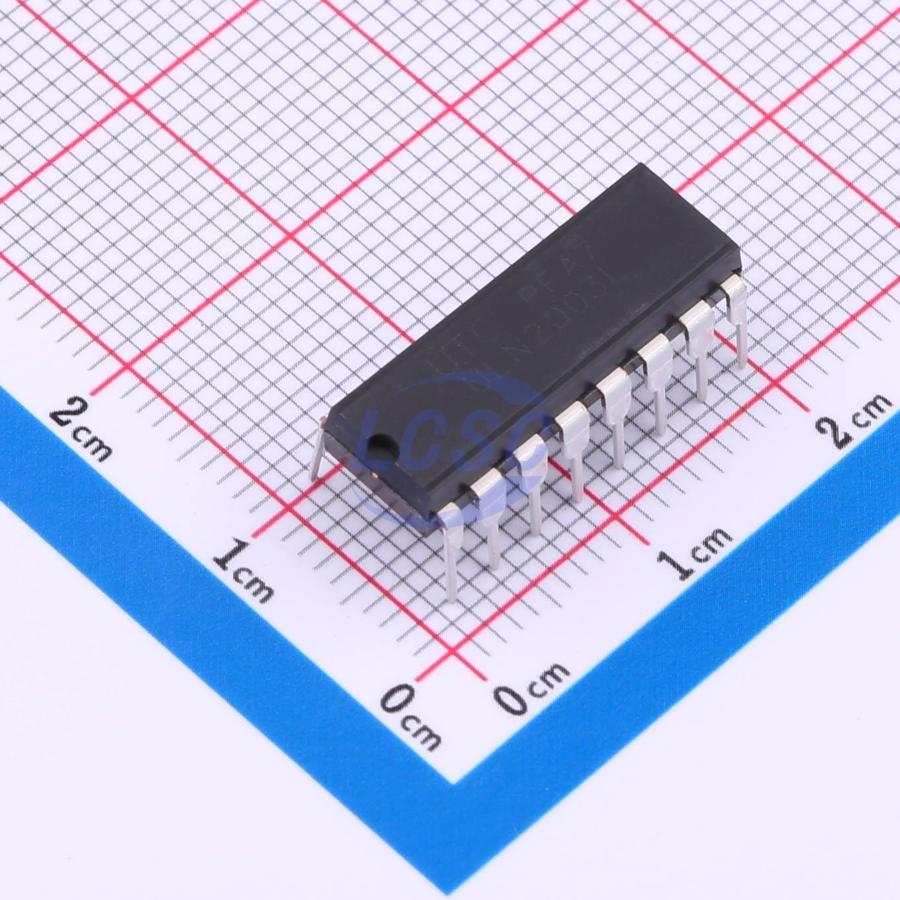 ULN2003L-D16-T The ULN2003L-D16-T from UTC is a Bipolar Transistor Array. It features RoHS3 compliance and an MSL rating of 1.