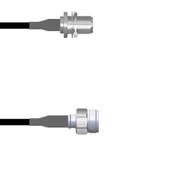 Q-23054000D2.5M CBL ASSY N TO TNC JK TO PLG 2.5M