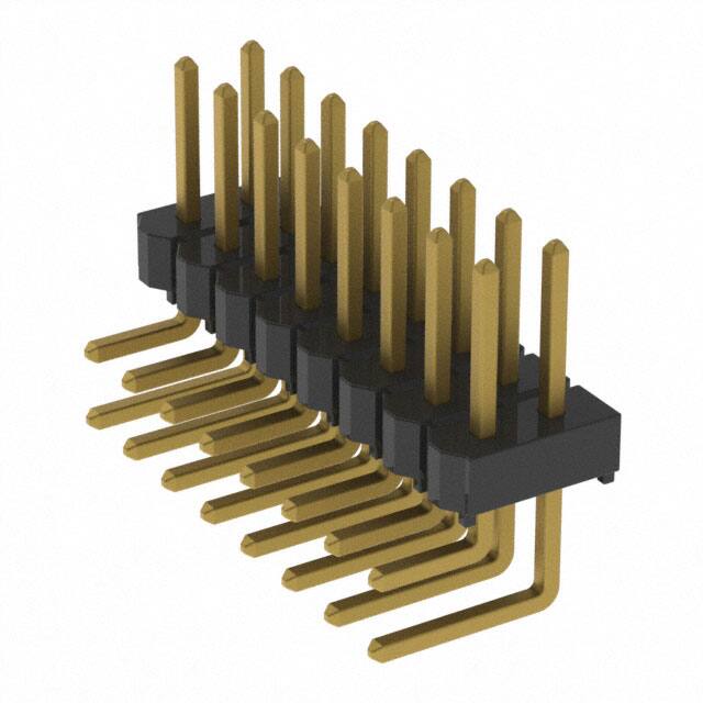 HTSW-108-08-G-D-RA CONN HEADER R/A 16POS 2.54MM