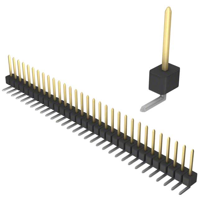 PBC31SGAN CONN HEADER R/A 31POS 2.54MM