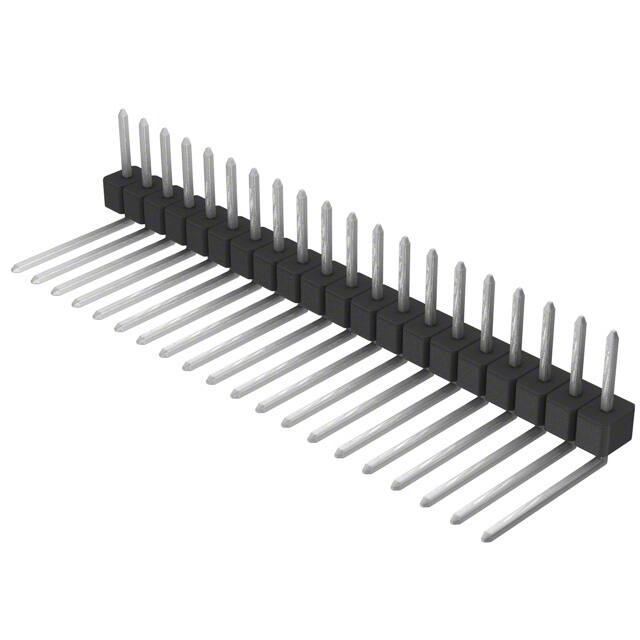 PEC20SBDN CONN HEADER R/A 20POS 2.54MM