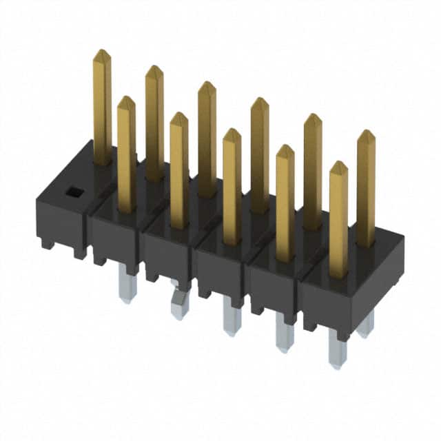 HTSW-106-07-S-D-LL-012 CONN HEADER VERT 12POS 2.54MM