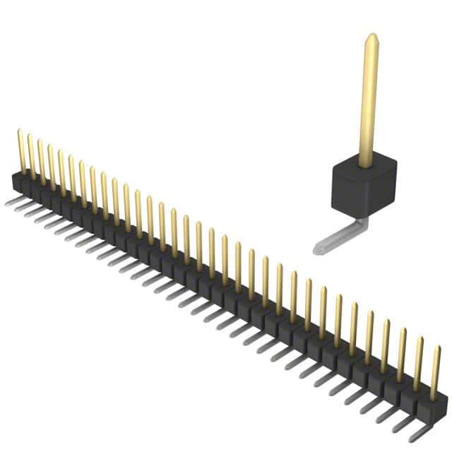 PBC33SGAN CONN HEADER R/A 33POS 2.54MM