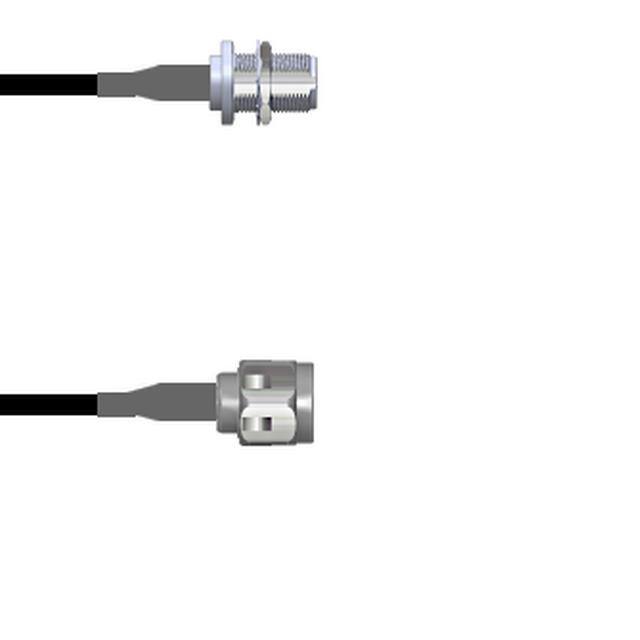 Q-2602K000M036i CBL ASSY N-TYPE JACK TO PLUG 36"