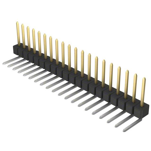 PBC20SGBN CONN HEADER R/A 20POS 2.54MM