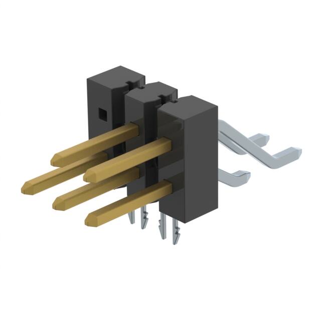 TSM-103-01-S-DH-LC-006 CONN HEADER SMD R/A 6POS 2.54MM