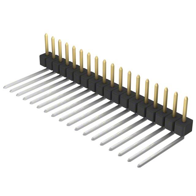 PBC18SBEN CONN HEADER R/A 18POS 2.54MM
