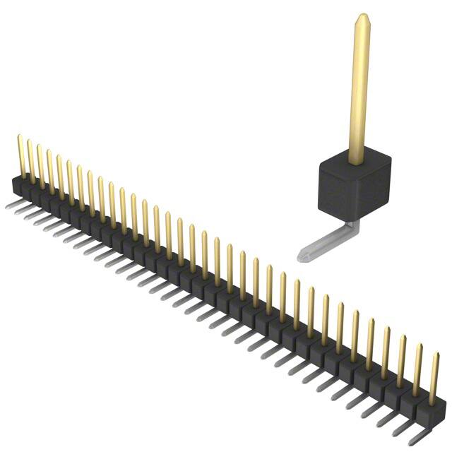 PBC34SGAN CONN HEADER R/A 34POS 2.54MM