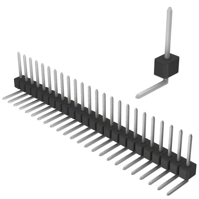 PEC24SGBN CONN HEADER R/A 24POS 2.54MM