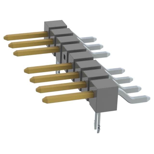 TSM-108-01-L-SH-LC-005 CONN HEADER SMD R/A 8POS 2.54MM