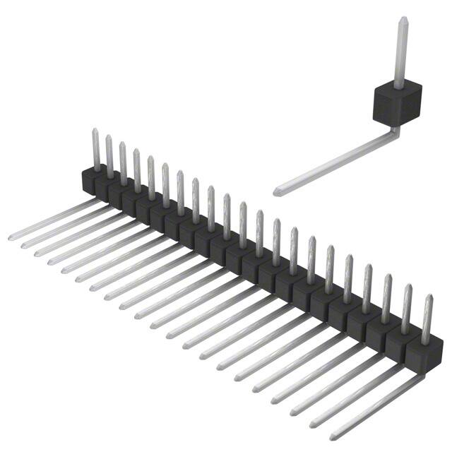 PEC21SBEN CONN HEADER R/A 21POS 2.54MM