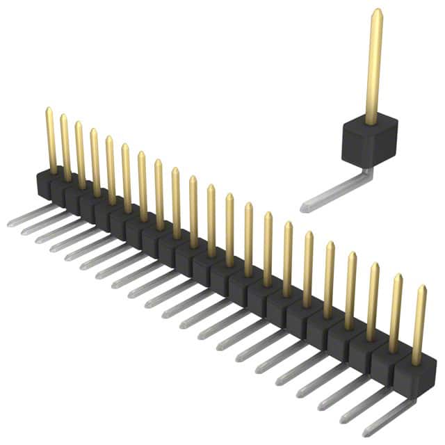 PBC21SGBN CONN HEADER R/A 21POS 2.54MM