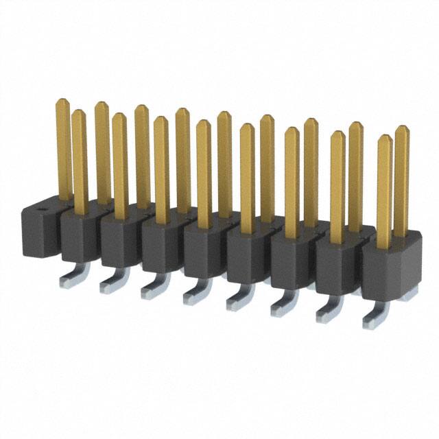 TSM-109-01-L-DV-017 CONN HEADER SMD 18POS 2.54MM