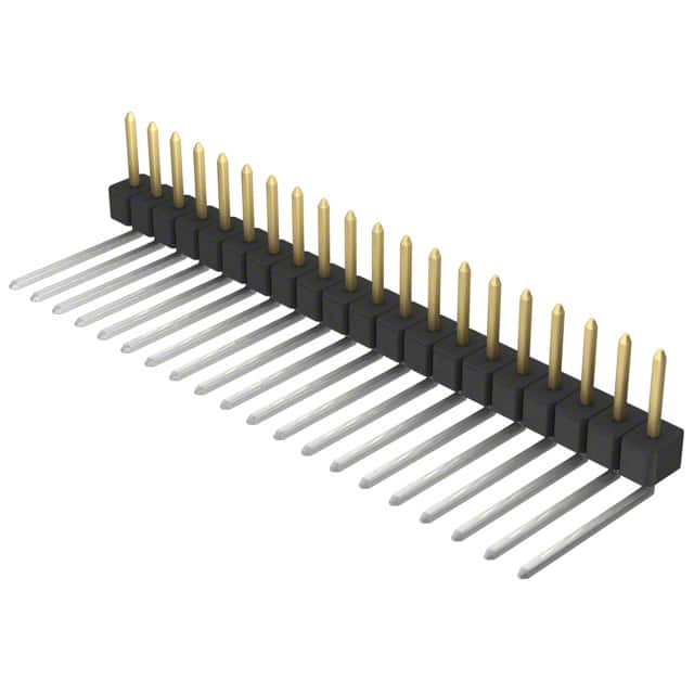 PBC20SBDN CONN HEADER R/A 20POS 2.54MM