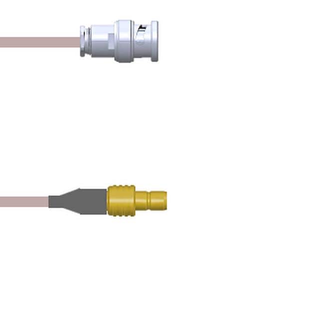 Q-0I03J00010.5M CBL ASSY BNC-SMB RG178 19.69"