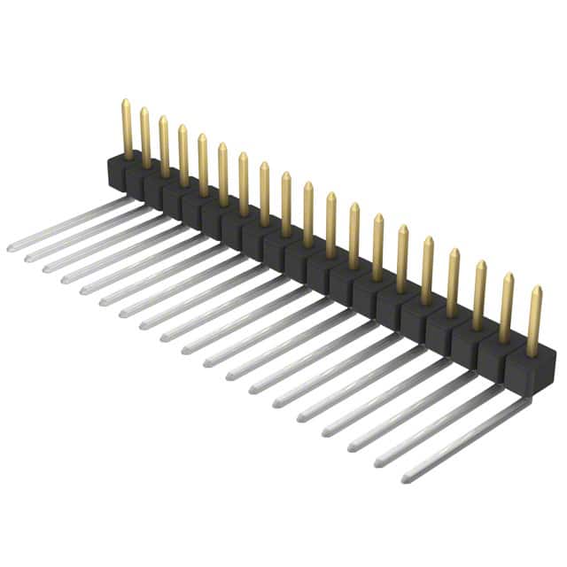 PBC19SBEN CONN HEADER R/A 19POS 2.54MM