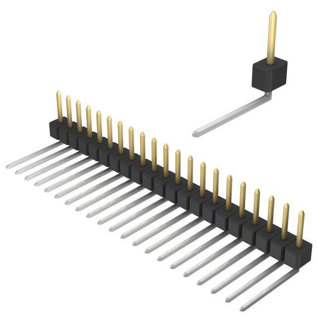 PBC21SBDN CONN HEADER R/A 21POS 2.54MM