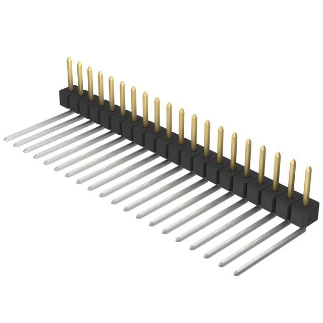 PBC20SBEN CONN HEADER R/A 20POS 2.54MM