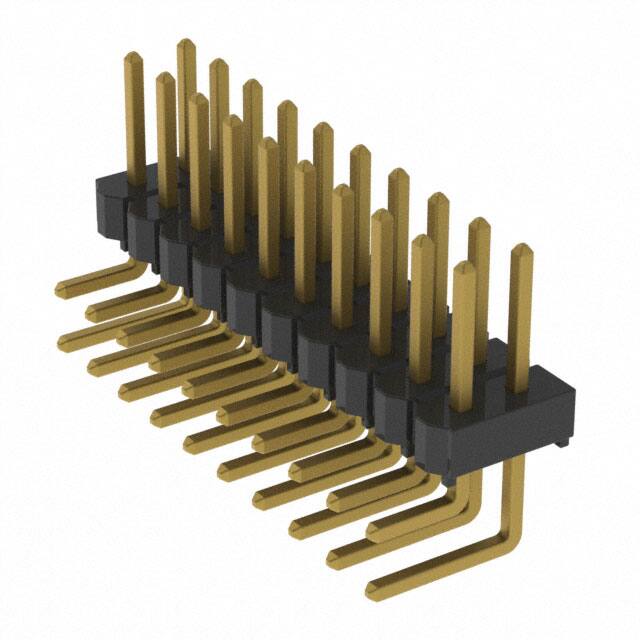 HTSW-110-08-H-D-RA CONN HEADER R/A 20POS 2.54MM