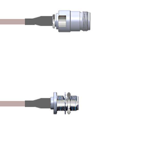 Q-1V021000R024i CBL ASSY N-TYP JACK RG316 DB 24"