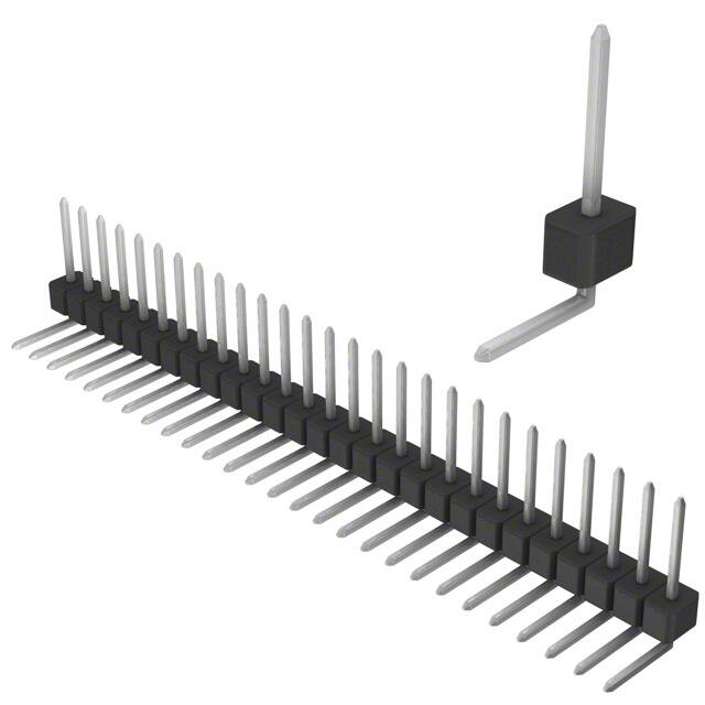 PEC27SGBN CONN HEADER R/A 27POS 2.54MM