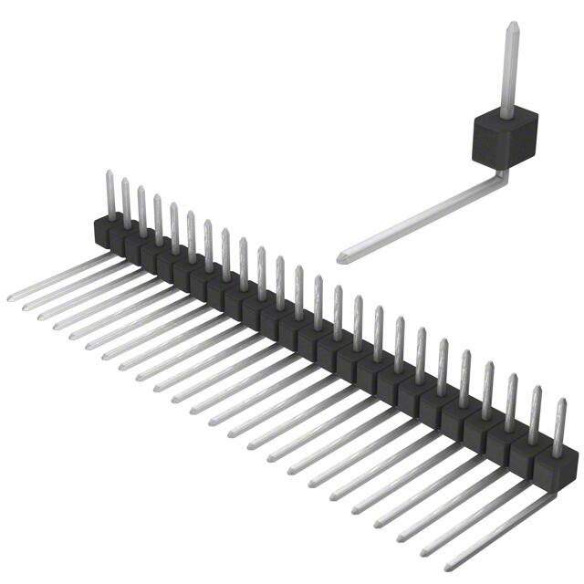 PEC24SBEN CONN HEADER R/A 24POS 2.54MM