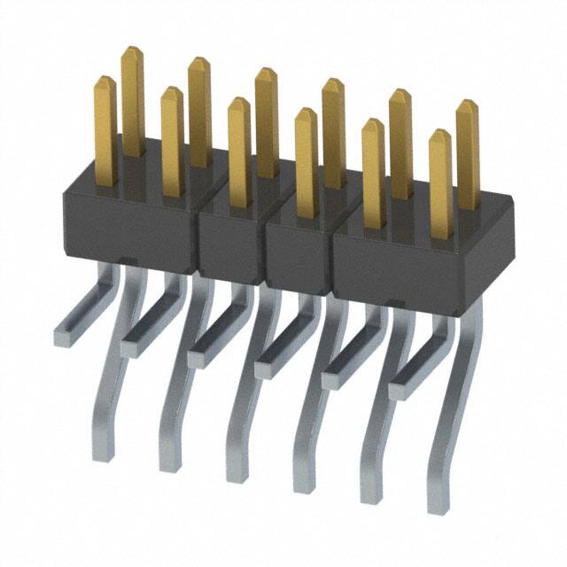 MMT-106-01-S-MT CONN HEADER SMD R/A 12POS 2MM