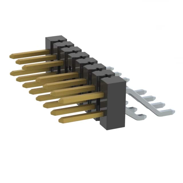 TSM-108-01-L-DH-010 CONN HEADER SMD R/A 16POS 2.54MM