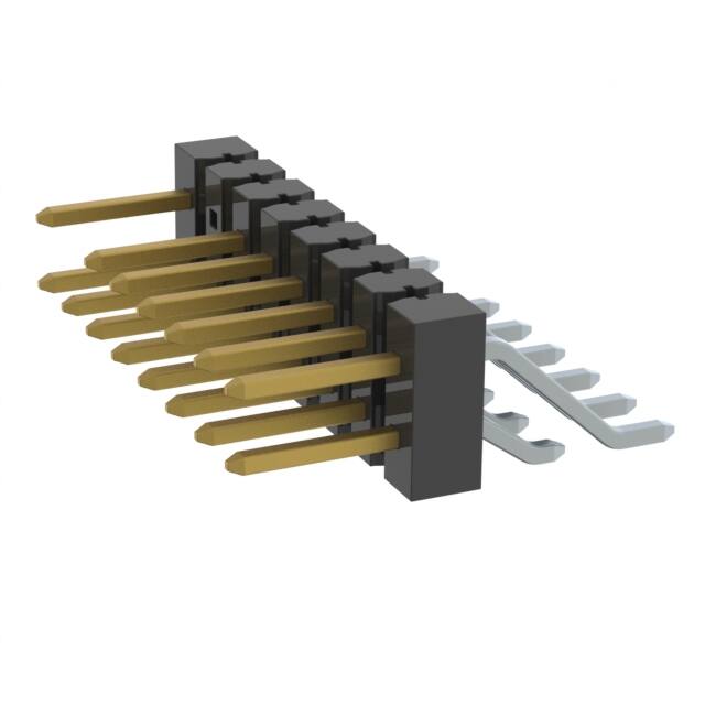 TSM-108-01-L-DH-014-TR CONN HEADER SMD R/A 16POS 2.54MM