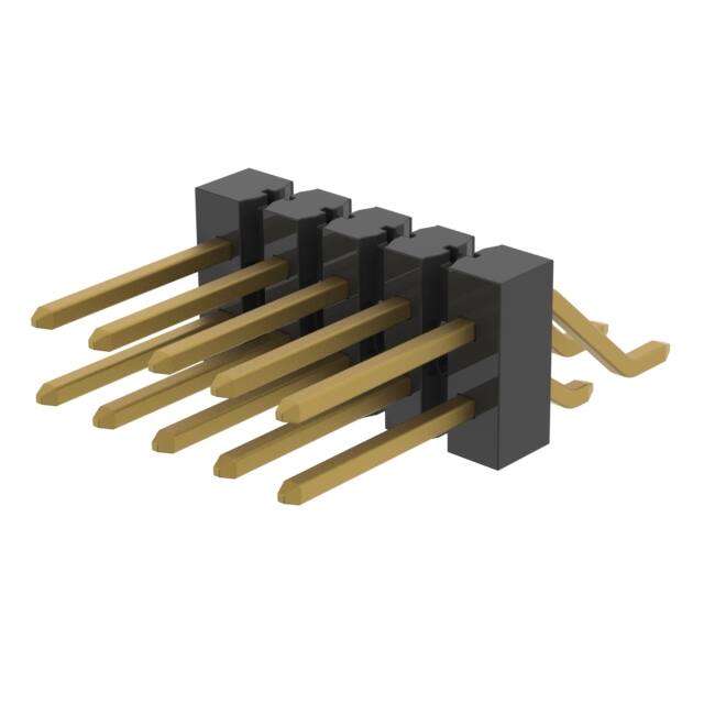 TSM-105-02-H-DH CONN HEADER SMD R/A 10POS 2.54MM