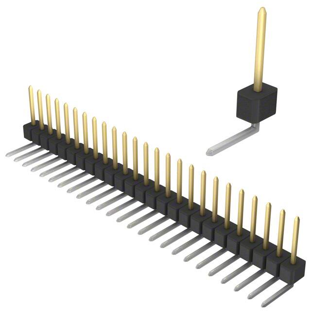 PBC25SGBN CONN HEADER R/A 25POS 2.54MM