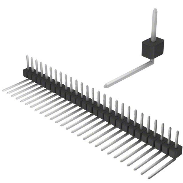 PEC27SBDN CONN HEADER R/A 27POS 2.54MM
