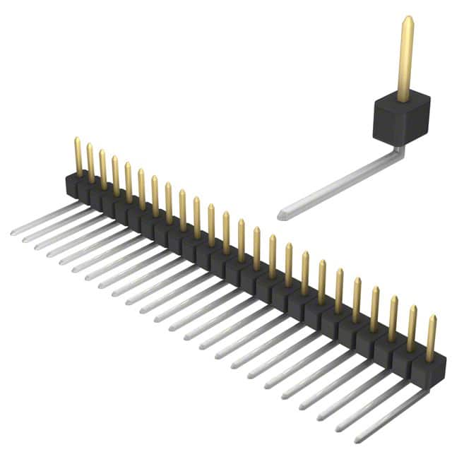 PBC24SBDN CONN HEADER R/A 24POS 2.54MM