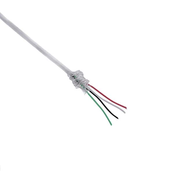 TAU-2619,04-A CABLE 4CON 26AWG WHT SHLD 100'
