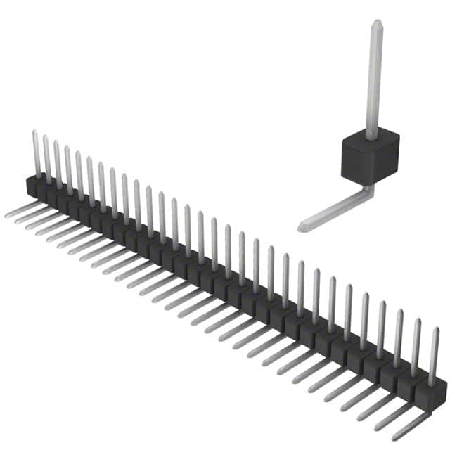 PEC30SGBN CONN HEADER R/A 30POS 2.54MM