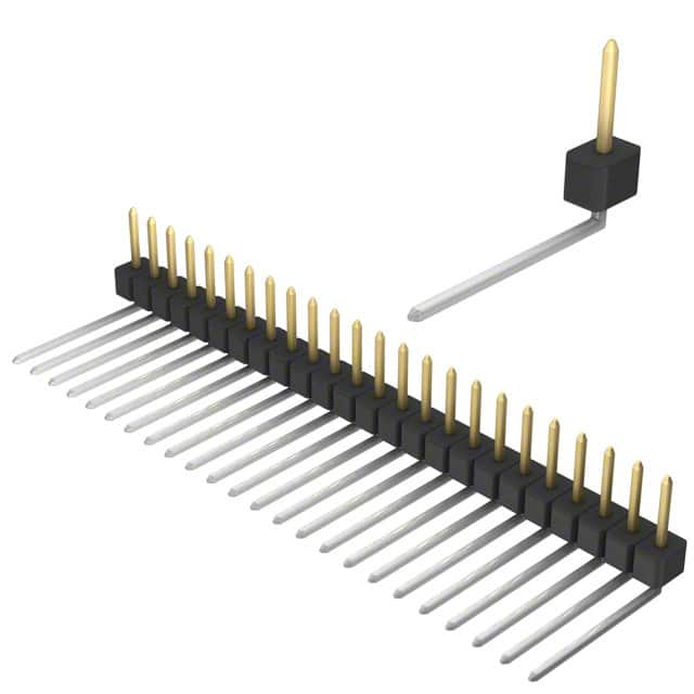 PBC24SBEN CONN HEADER R/A 24POS 2.54MM