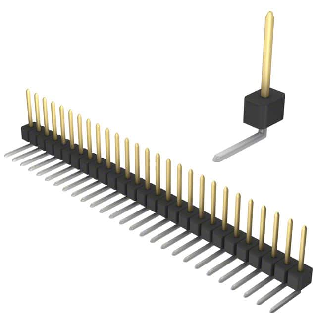 PBC27SGBN CONN HEADER R/A 27POS 2.54MM