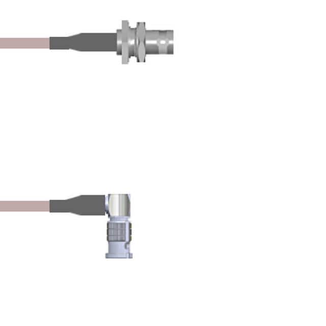 Q-0600T000S003i CBL ASSY BNC-HD-BNC J-P RG179 3"